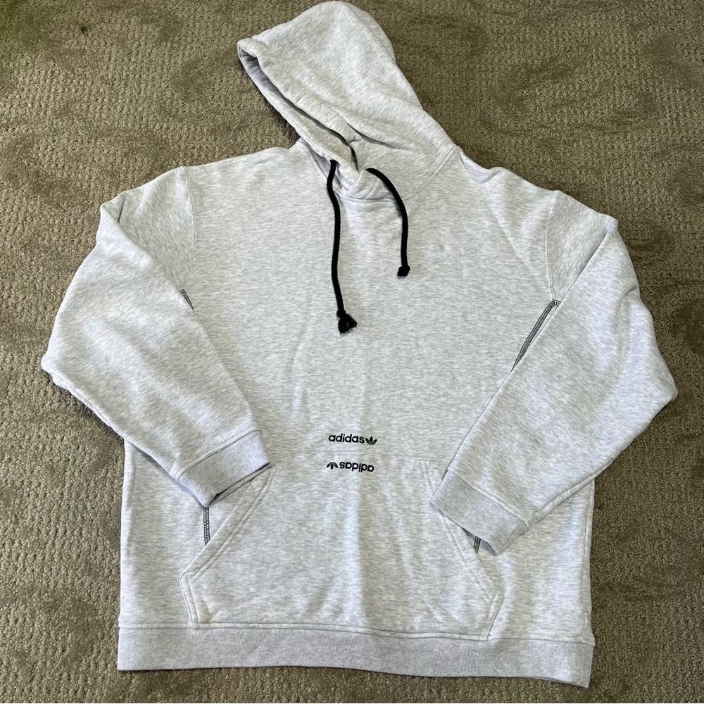 EUC Men's Adidas R.Y.V Hoodie size Medium in Gray - Picture 2 of 9